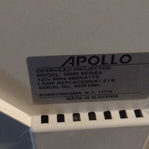 Apollo Overhead Projector